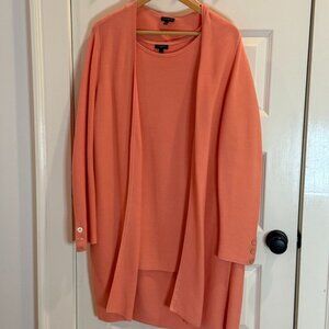 Long Cardigan and sleeveless shell by Talbots - 1X